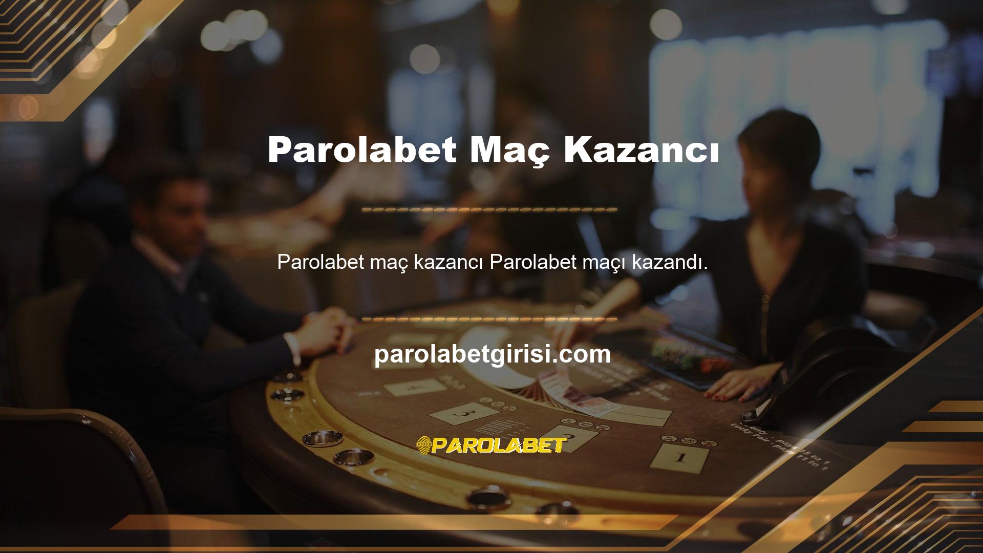 Parolabet Casino sitesi, çevrimiçi en iyi ve en karlı oyunları oynamanızı sağlar